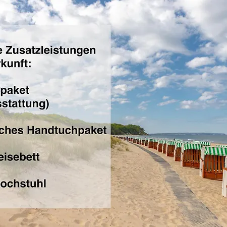 Apartment Strandhaus Lobbe, Mohnblume Nr 20 *